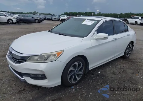 2017 Honda Accord Ex-L from USA, damaged, VIN 1HGCR2F86HA026718